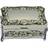 Noa Chrome-Plated Jewelery Box - Green
