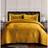 Tribeca Living Lugano Honeycomb Täcke Guld (279.4x243.84cm)