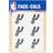 Stockdale San Antonio Spurs Mini Decal Set