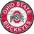 Fan Creations Ohio State Buckeyes Distressed Round Sign Board