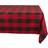 Design Imports Buffalo Check Bordsduk Röd (213.36x152.4cm)