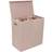 BirdRock Home Double Laundry Hamper with Lid and Removable Liners (10208)