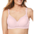 Comfort Choice Stay-Cool Wireless T-Shirt Bra - Shell Pink