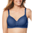 Comfort Choice Stay-Cool Wireless T-Shirt Bra - Evening Blue