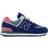 New Balance 574 M - Navy with Natural Pink