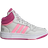 Adidas Kid's Hoops Mid - Grey One/Beam Pink/Team Real Magenta