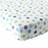 Luvable Friends Baby Boy Fitted Crib Sheet Blue Geometric 28x52"