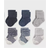 Hudson 8-Pack Stripe Chenille Socks - Navy/Grey