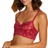 Cosabella Never Say Never Printed Petite Sweetie Bralette - Diamond Deep Ruby