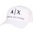 Armani Exchange Logo Baseball Cap - Bianco White