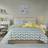 Intelligent Design Nadia Bed Linen Yellow (228.6x172.72cm)
