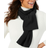 Woman Within Fleece Scarf - Black