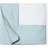 SFERRA Casida Duvet Cover White, Blue (269.24x233.68cm)