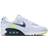 Nike Air Max 90 M - White/Volt/Football Grey/Blackened Blue