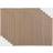 Design Imports Ribbed Bordstablett Brun (48.26x33.02cm)