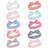 Hudson Knot Bow Headbands 10-pack - Pastel Floral