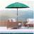 OutSunny 255cm Parasol Dark Green