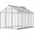 OutSunny Greenhouse with Roof Vent 10x6ft Aluminum Polycarbonate