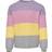 Only Kid's Knitted Striped Pullover - Purple/Viola