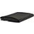 vidaXL Be Basic Dammduk svart 2x1 m PVC 0,5 mm