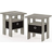 Furinno Andrey Bedside Table 40x40cm 2pcs