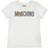 Moschino Kid-Teen Branded T-Shirt Cloud Unisex