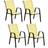 OutSunny 84B-925 Garden Dining Chair