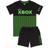 Xbox Boys Short Pyjama Set (6-7 Years) (Green/Black/White)