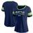 Fanatics Seattle Seahawks Clean Cut Stripe T-Shirt W