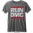 DMC Run DMC: Unisex T-Shirt/DMC Logo (Burnout) (XX-Large)