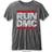 Run DMC Men DMC Logo (Burn Out) Slim Fit T-shirt &