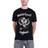 Motorhead Men's England Regular Fit Round Collar Short Sleeve T-Shirt, Black