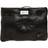 Maison Margiela Glam Slam Logo-Plaque Clutch