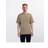 Ekologisk t-shirt, oversized, herr, sand