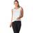 Fitness-Mad Womens/ladies Asymmetric Hem Tank Top (white)