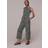 Whistles Josie Spotted Check Jumpsuit, Black/White