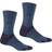 Regatta Blister Protection II strumpor för män (2 st. Black/Electric Lime UK-12