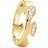 Georg Jensen Fusion Outer Ring AA - Gold/Diamonds
