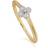 Gemondo Flowers Ring - Gold/Diamonds