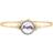 Luca + Danni Atlanta Braves Bangle Bracelet - Gold/Silver