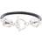 Alexander McQueen T Bar Skull Bracelet - Black/Silver