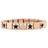 Nomination Composable Glam Girl Boss Bracelet - Rose Gold/Gold/Black