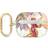 Guess AirPods Pro Cover Flower Print & Gold Hook Lilla