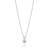 Sif Jakobs Rimini Due Necklace - Silver/Transparent