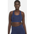 Nike Training Swoosh Dri-FIT mid support gingham sports bra in