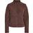 Desigual Chaq_LAS Vegas, 6000 Brown, Kvinde Læderjakker Ensfarvet Polyester hos Magasin 6000 Marron