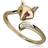 Gemondo Fox Ring - Gold/Ruby/Sapphire