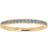 Sif Jakobs ELLERA ring Bl� Zirkoner (guld)