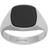 Nordahl Andersen Son of Noa Fingerring - Silver/Black