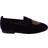 Dolce & Gabbana Velvet Flats Heart Loafers Shoes EU45/US12